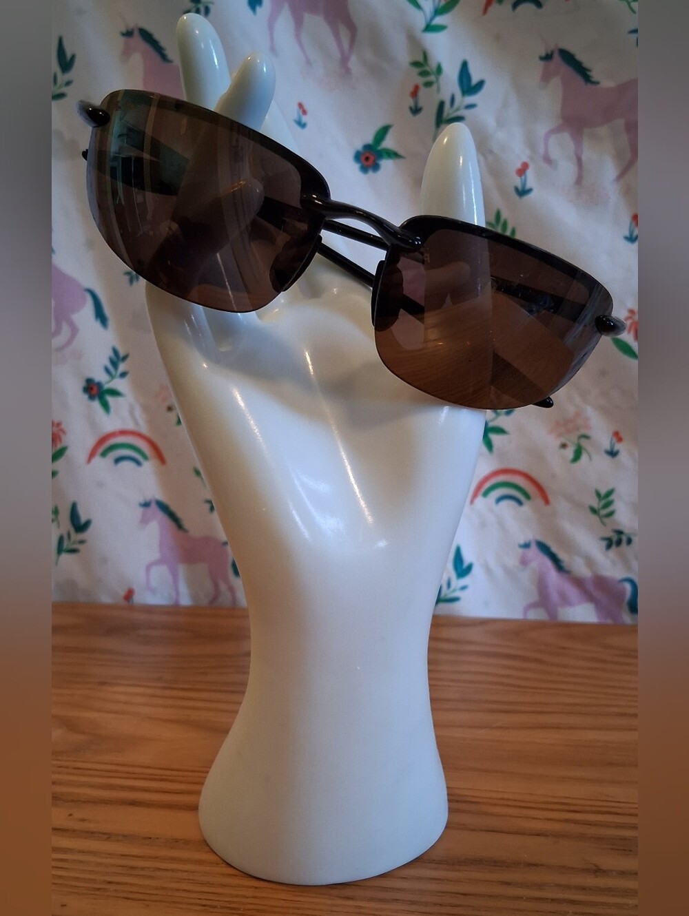 EUC Maui Jim Ho'okipa Black Lightweight Casual Everyday Polarized Sunglasses